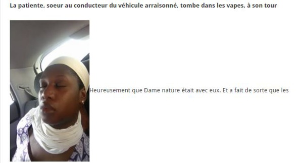 (06 photos) Autoroute à péage: Eiffage-Senac bloque deux patientes, jusqu’à ce qu’elles s’évanouissent…