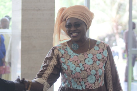 Assemblée nationale: la députée Mously Diakhaté à son arrivée