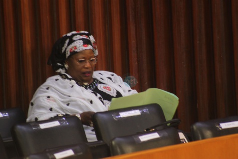 Aminata Mbengue Ndiaye, ministre de l'Elevage à l’Hémicycle 