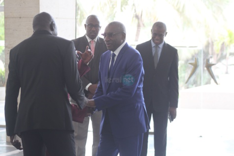 Le ministre de la Justice Me Sidiki Kaba à l' Assemblée nationale