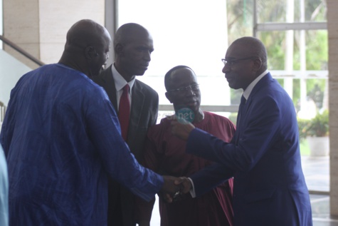 Le ministre de la Justice Me Sidiki Kaba à l' Assemblée nationale
