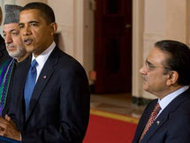 Karzaï et Zardari décidés à combattre les taliban avec Obama