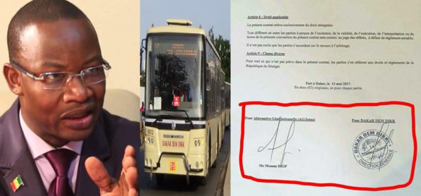 Location des bus de Dakar Dem Dikk à lui-même, Moussa Diop traite ses camarades apéristes de "jaloux" Location des bus de Dakar Dem Dikk à lui-même, Moussa Diop traite ses camarades apéristes de "jaloux"