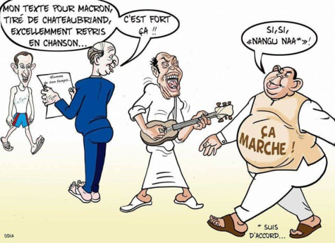 Niasse sort son riti et chante... (par Odia)
