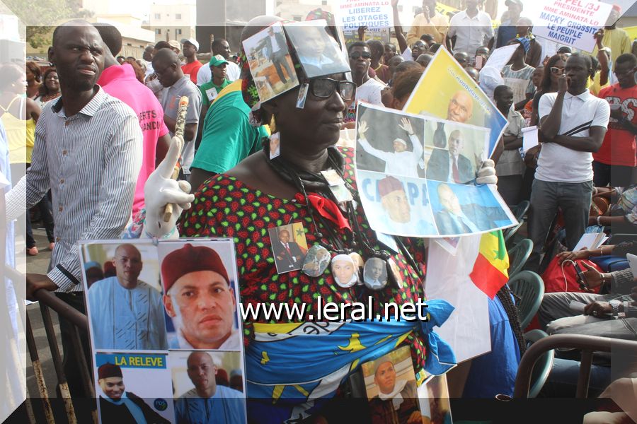 Les images du rassemblement de la coalition Manko Taxawu Sénégal