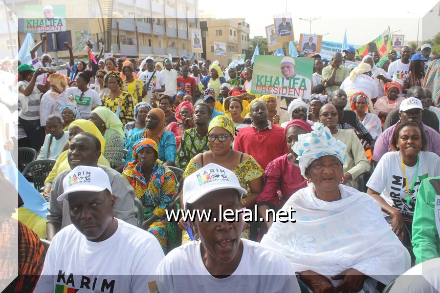 Les images du rassemblement de la coalition Manko Taxawu Sénégal