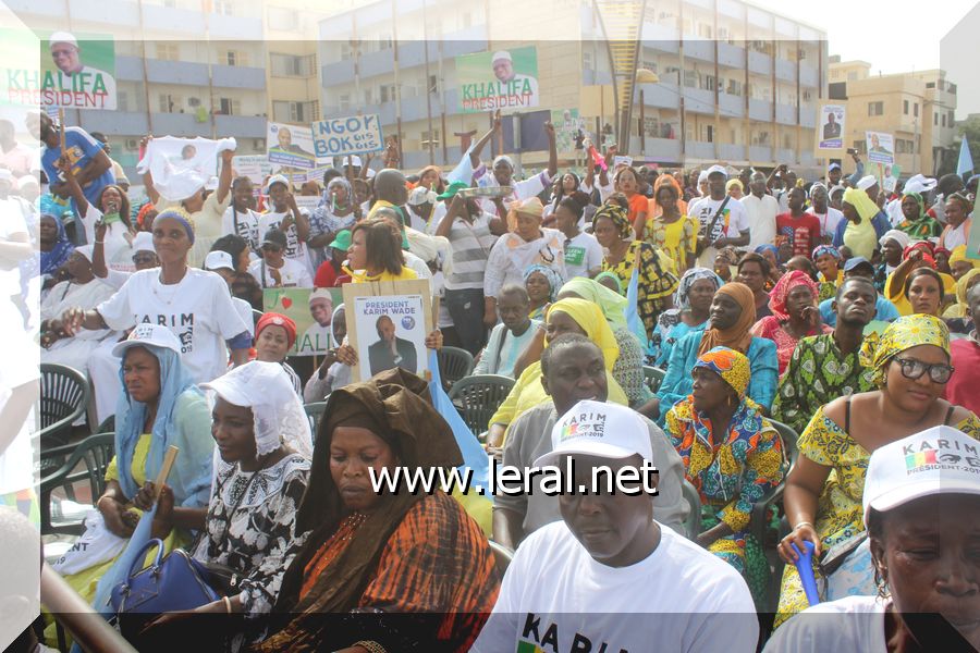Les images du rassemblement de la coalition Manko Taxawu Sénégal
