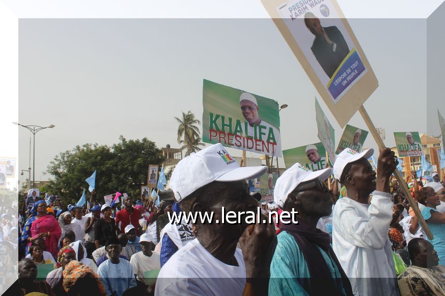 Les images du rassemblement de la coalition Manko Taxawu Sénégal