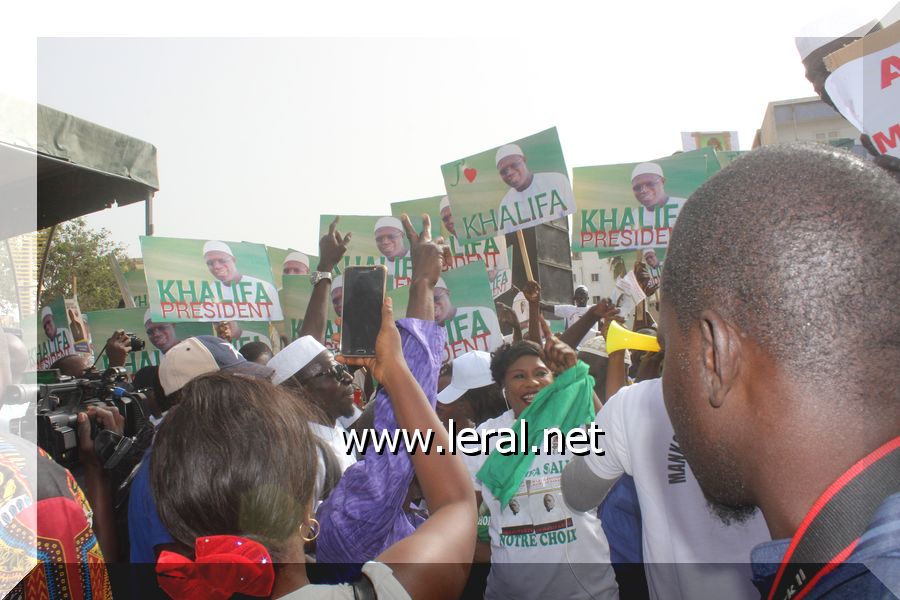 Les images du rassemblement de la coalition Manko Taxawu Sénégal