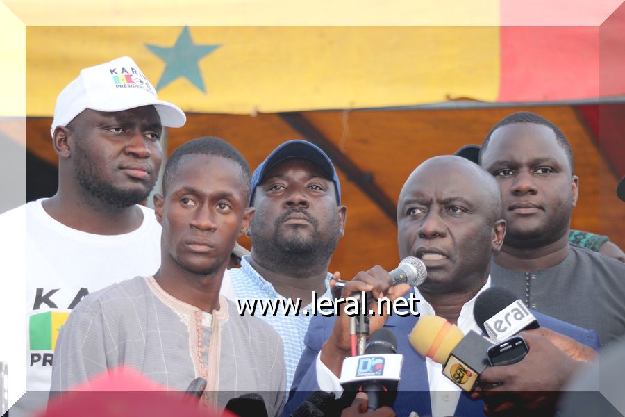 Les images du rassemblement de la coalition Manko Taxawu Sénégal