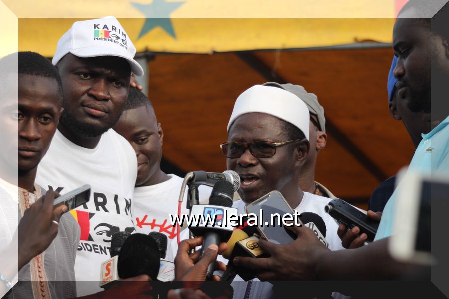 Les images du rassemblement de la coalition Manko Taxawu Sénégal