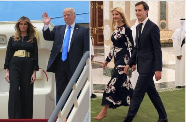 Melania et Ivanka Trump sans voile en Arabie saoudite... comme Michelle Obama que Donald Trump jugeait, "insultante"