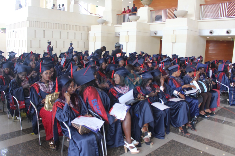 Sortie de promotion des étudiants de l'école Ensup Afrique