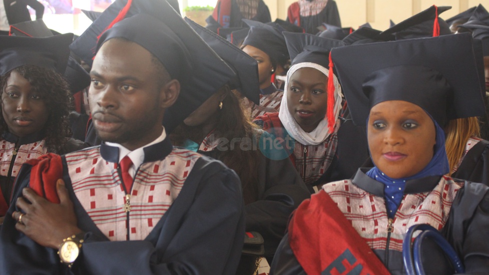 Sortie de promotion des étudiants de l'école Ensup Afrique