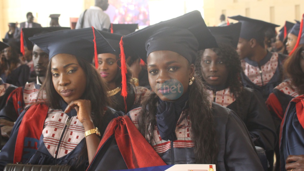 Sortie de promotion des étudiants de l'école Ensup Afrique