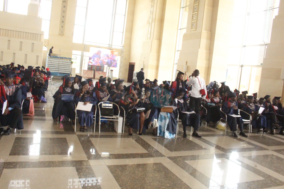 Sortie de promotion des étudiants de l'école Ensup Afrique
