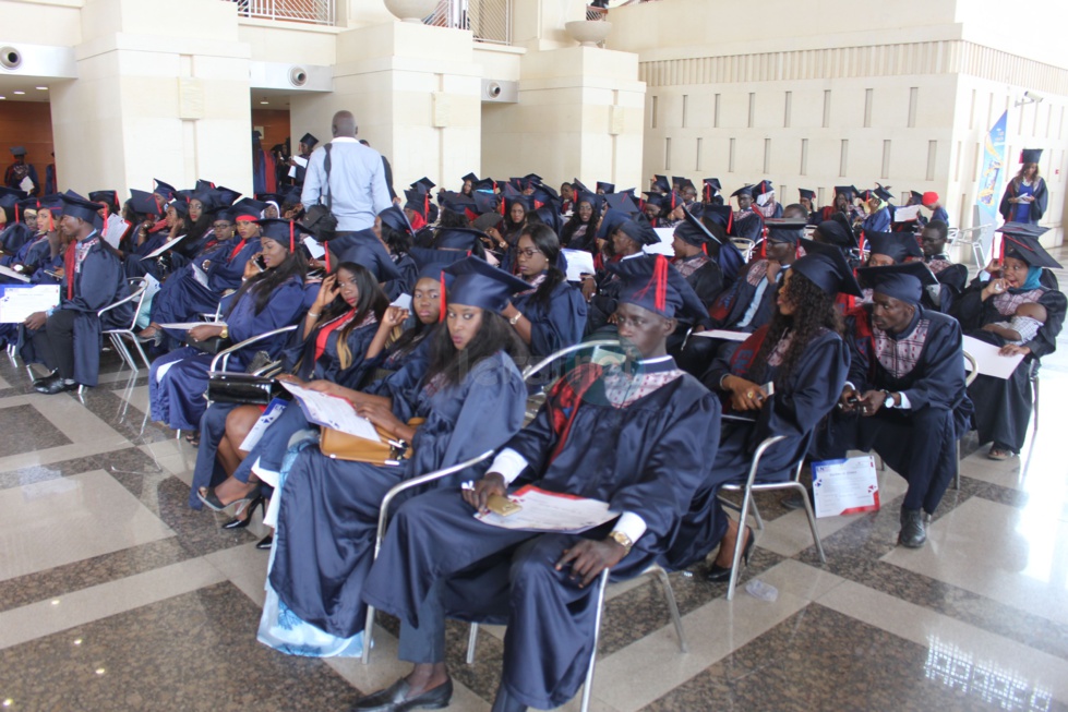 Sortie de promotion des étudiants de l'école Ensup Afrique