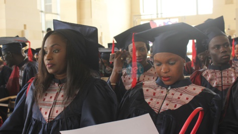 Sortie de promotion des étudiants de l'école Ensup Afrique