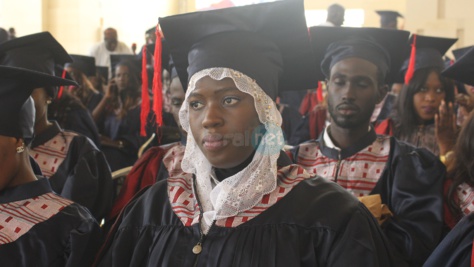 Sortie de promotion des étudiants de l'école Ensup Afrique