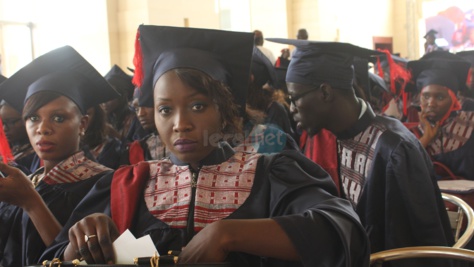 Sortie de promotion des étudiants de l'école Ensup Afrique