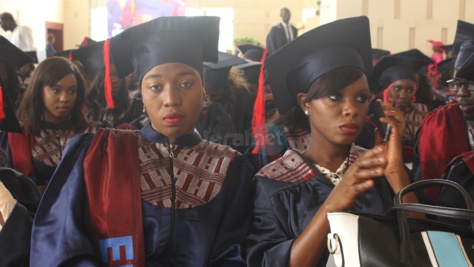 Sortie de promotion des étudiants de l'école Ensup Afrique