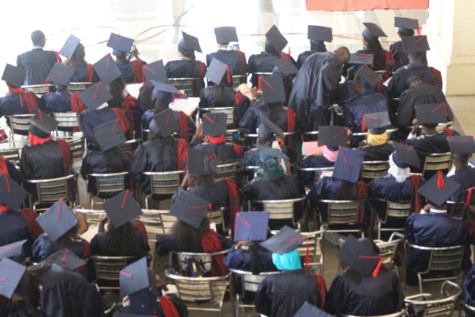 Sortie de promotion des étudiants de l'école Ensup Afrique