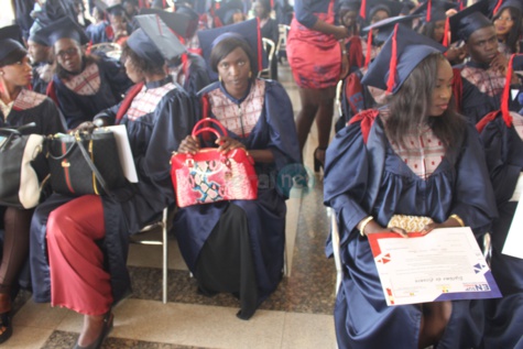 Sortie de promotion des étudiants de l'école Ensup Afrique