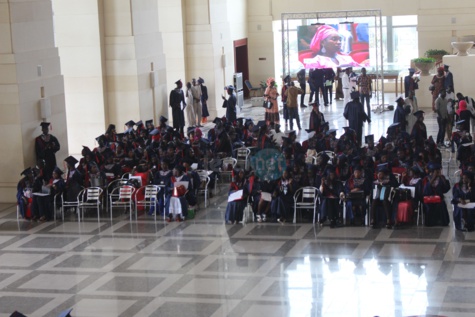 Sortie de promotion des étudiants de l'école Ensup Afrique