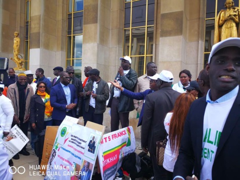 Rassemblement pour la libération de Khalifa Sall: 24 heures après Dakar, Barthélémy et Bamba Fall galvanisent les troupes à Paris
