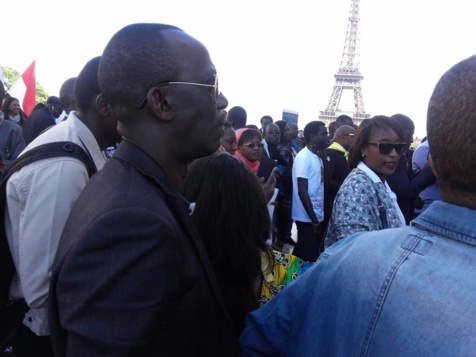 Rassemblement pour la libération de Khalifa Sall: 24 heures après Dakar, Barthélémy et Bamba Fall galvanisent les troupes à Paris