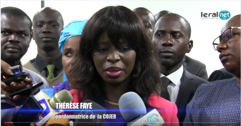 Thérèse Faye Diouf : « Manko Taxawu Senegaal est composée des mercenaires financés par Karim Wade »