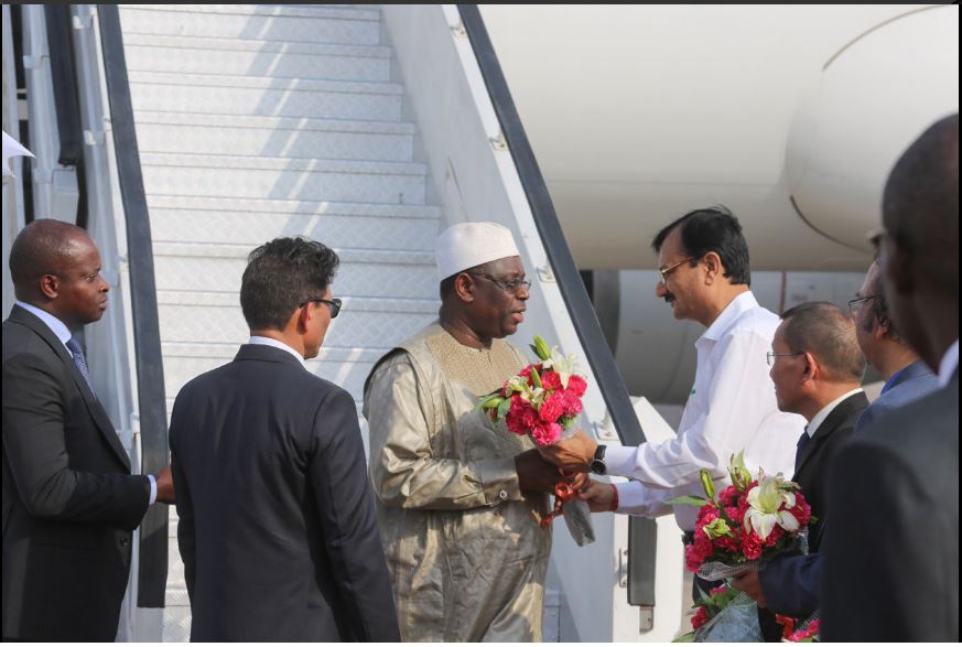 Le Président de la République Macky Sall en quelques clichés  en Inde  