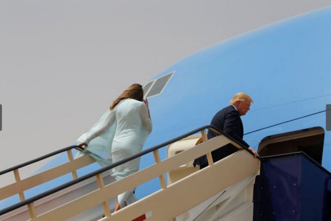Melania et Donald Trump sont arrivés en Israël