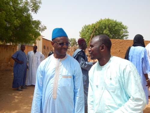 (Photos) ​PODOR /Tournée politique: Daouda Ly dit Mahi, Leader APR à Saldé, sillonne les  localités de l’île à Morphil