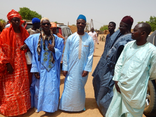 (Photos) ​PODOR /Tournée politique: Daouda Ly dit Mahi, Leader APR à Saldé, sillonne les  localités de l’île à Morphil