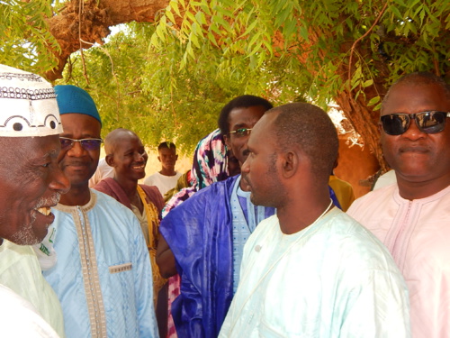 (Photos) ​PODOR /Tournée politique: Daouda Ly dit Mahi, Leader APR à Saldé, sillonne les  localités de l’île à Morphil