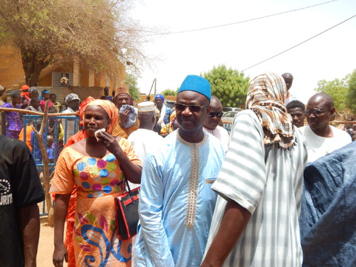 (Photos) ​PODOR /Tournée politique: Daouda Ly dit Mahi, Leader APR à Saldé, sillonne les  localités de l’île à Morphil