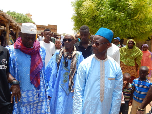 (Photos) ​PODOR /Tournée politique: Daouda Ly dit Mahi, Leader APR à Saldé, sillonne les  localités de l’île à Morphil