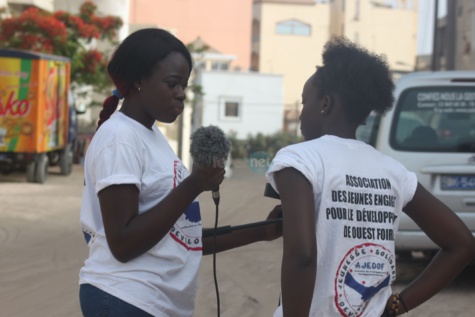 L'Association des jeunes engagés pour le développement de Ouest Foire fait dans le social et distribue des "Ndogou" en ce mois béni du Ramadan