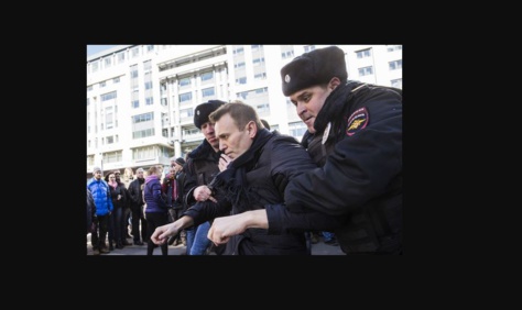 Russie: l'opposant Alexeï Navalny interpellé avant une manifestation à Moscou