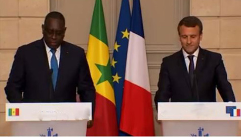 Les présidents Macky Sall et Emmanuel Macron, se sont entretenus sur diverses questions