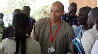 Karim Wade reçu par Khalifa Sall
