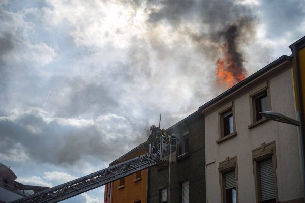 Incendie à Rodange: Plusieurs maisons touchées par un incendie
