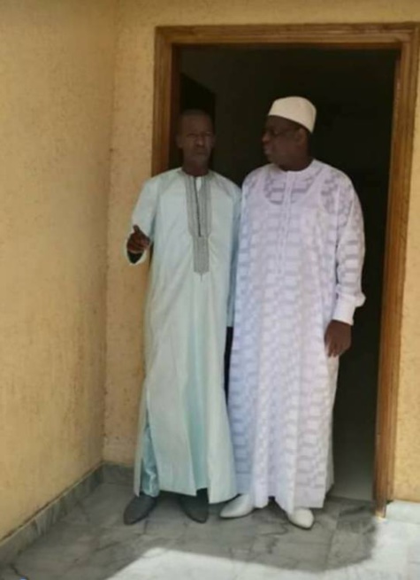 5 photos : Macky Sall présente ses condoléances à Cheikh Amar suite au décès de son fils Serigne Saliou