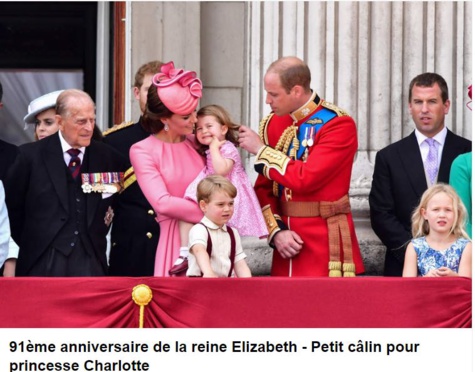 91e anniversaire de la reine Elizabeth - Kate Middleton divine, George et Charlotte TRÈS mignons (photos)