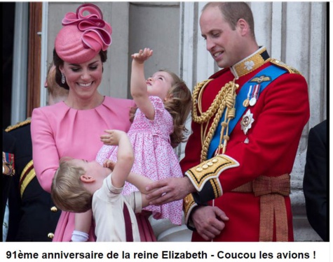 91e anniversaire de la reine Elizabeth - Kate Middleton divine, George et Charlotte TRÈS mignons (photos)