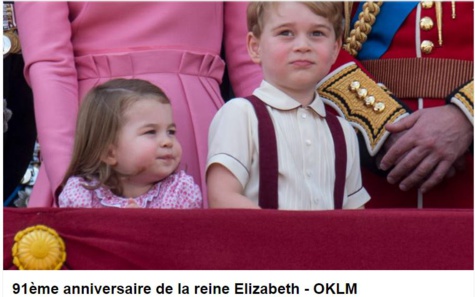 91e anniversaire de la reine Elizabeth - Kate Middleton divine, George et Charlotte TRÈS mignons (photos)
