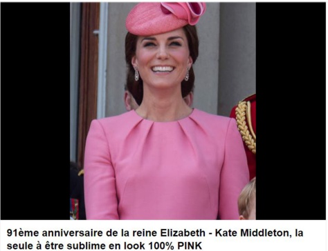 91e anniversaire de la reine Elizabeth - Kate Middleton divine, George et Charlotte TRÈS mignons (photos)