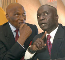 Idrissa Seck a été reçu par le président Wade cet après-midi