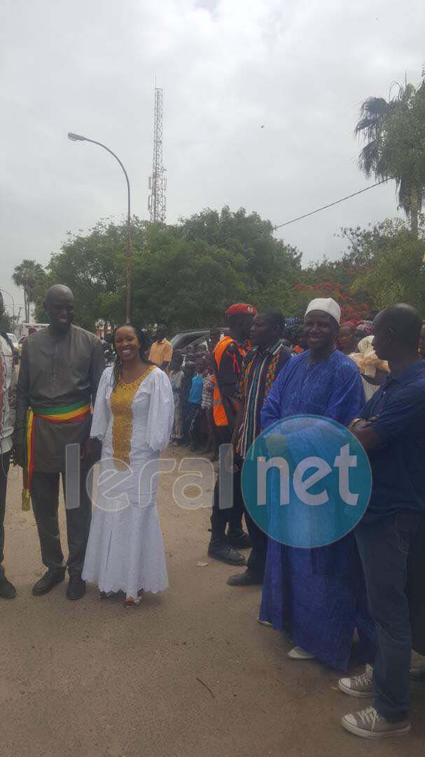 (Photos) Saint-Louis: mobilisation pour l'accueil du Président Macky Sall